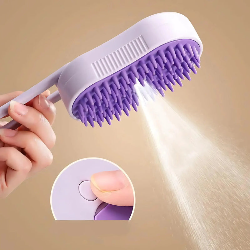 Escova a Vapor 3 em 1 para Pets - Soft Brushing©