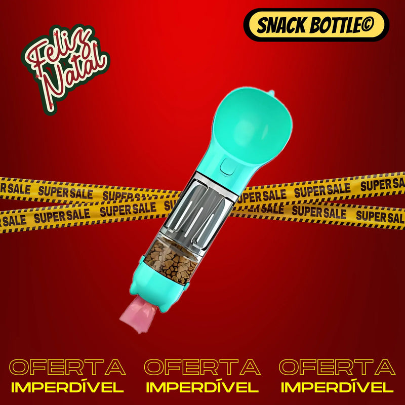 Garrafa Multifuncional para Pets - Snack Bottle©