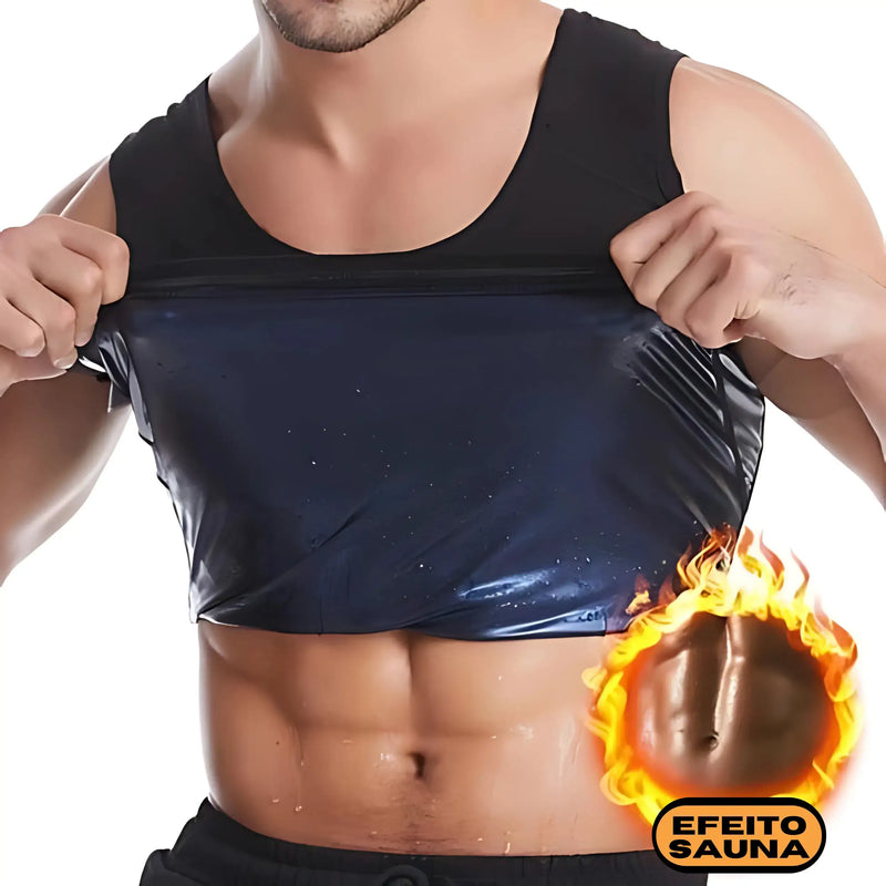 Camiseta Modeladora Com Efeito Sauna - Burn Fat©